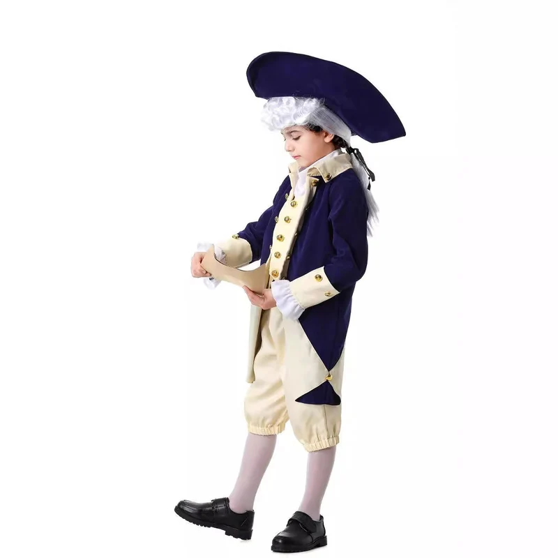 Unisex Historisches Kostüm mit eleganten Details Drune