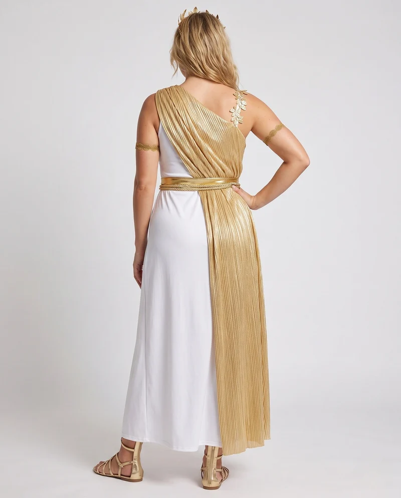 Damen Antikes Göttinnen Kleid Drune