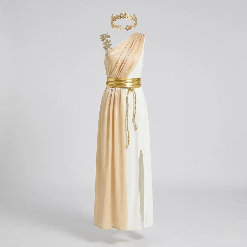 Damen Antikes Göttinnen Kleid Drune