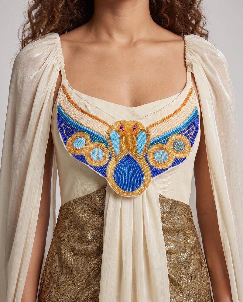 Damen Kostüm mit elegantem Umhang Drune