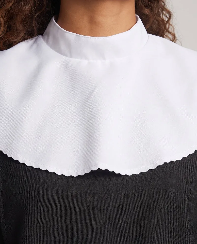 Damen Nonnenkostüm mit elegantem Kapuzenumhang Drune