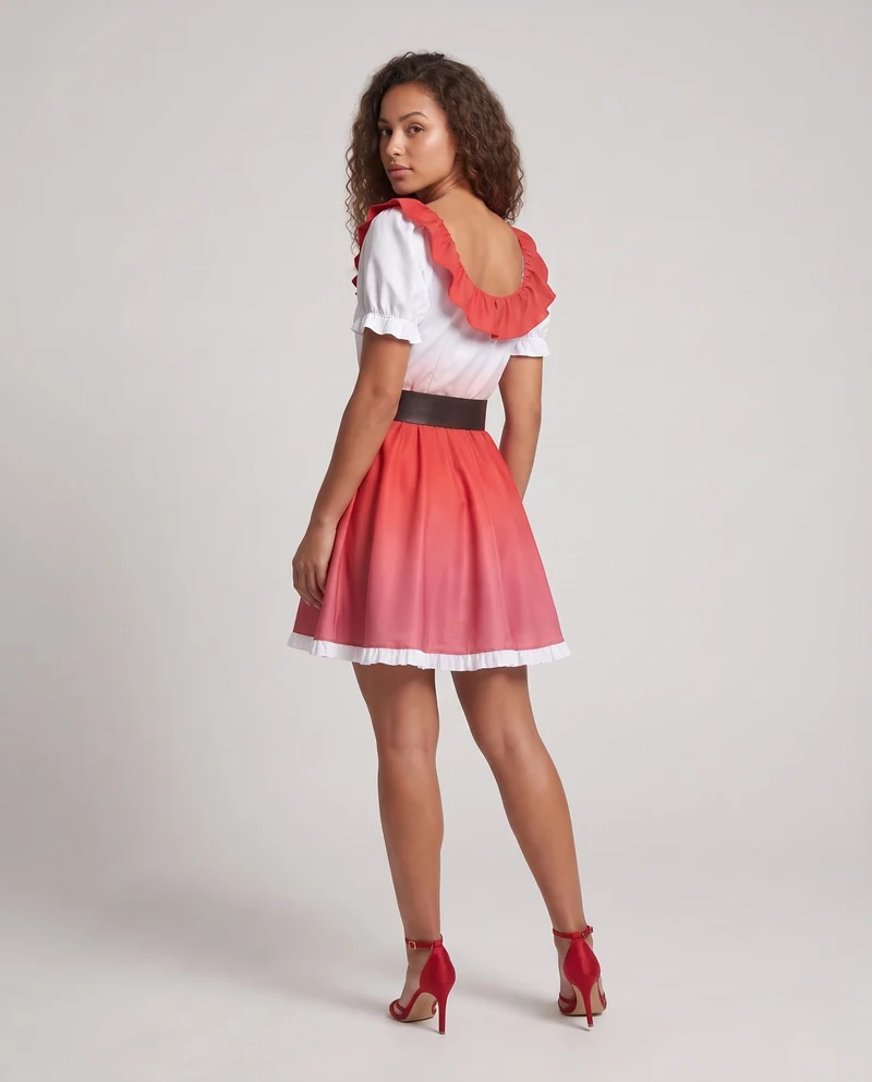 Damen elegantes Service-Outfit bestehend aus Weste, Bluse und Hose Drune