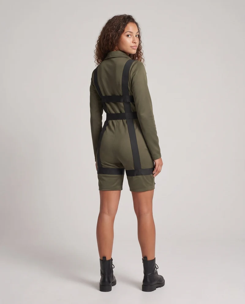 Damen Fliegeroverall mit praktischen Taschen und verstellbaren Trägern Drune