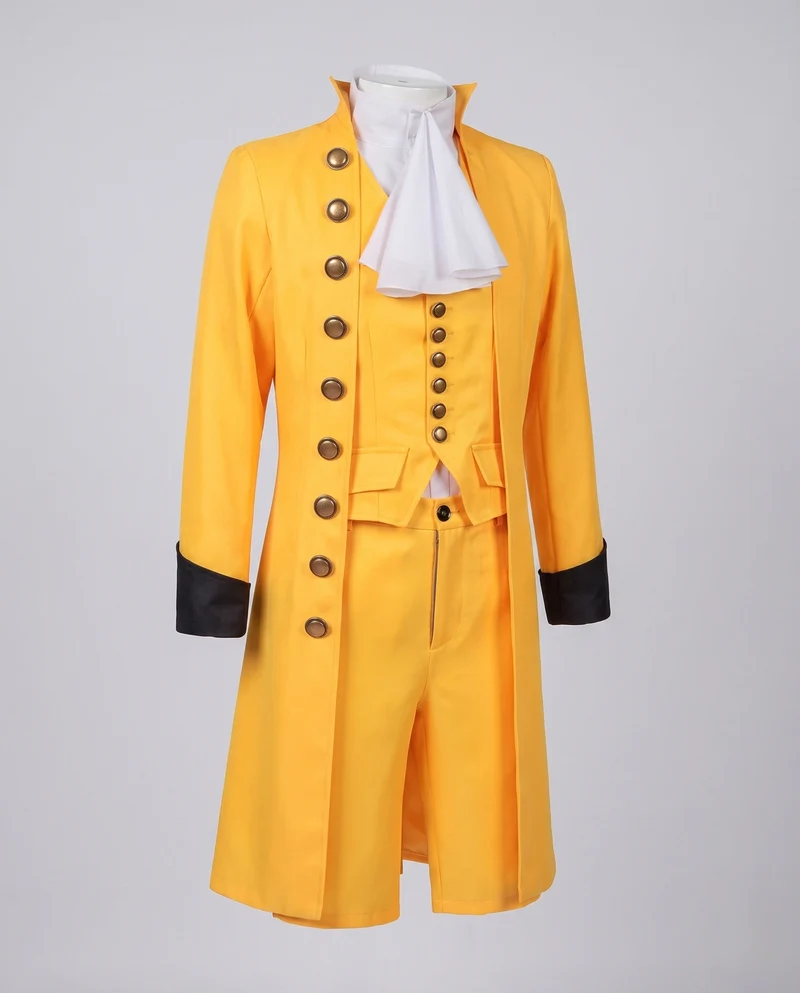Damen historisches Kostümset mit elegantem Frack, kurzen Shorts und Kravatten Drune