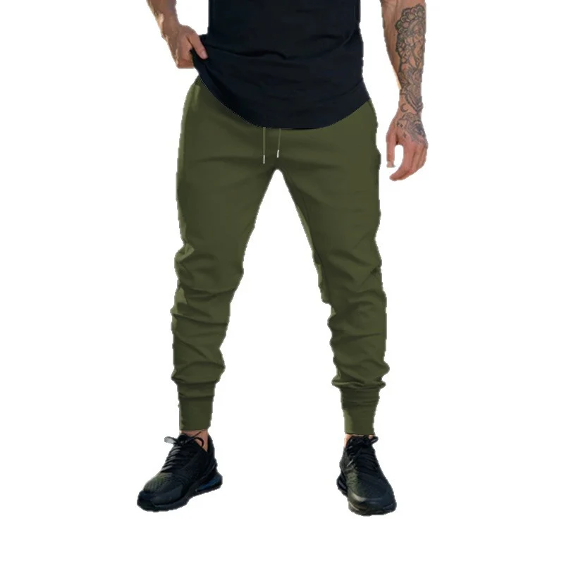 Herren Slim-Fit Jogginghose mit elastischem Bund und Rippbündchen Drune