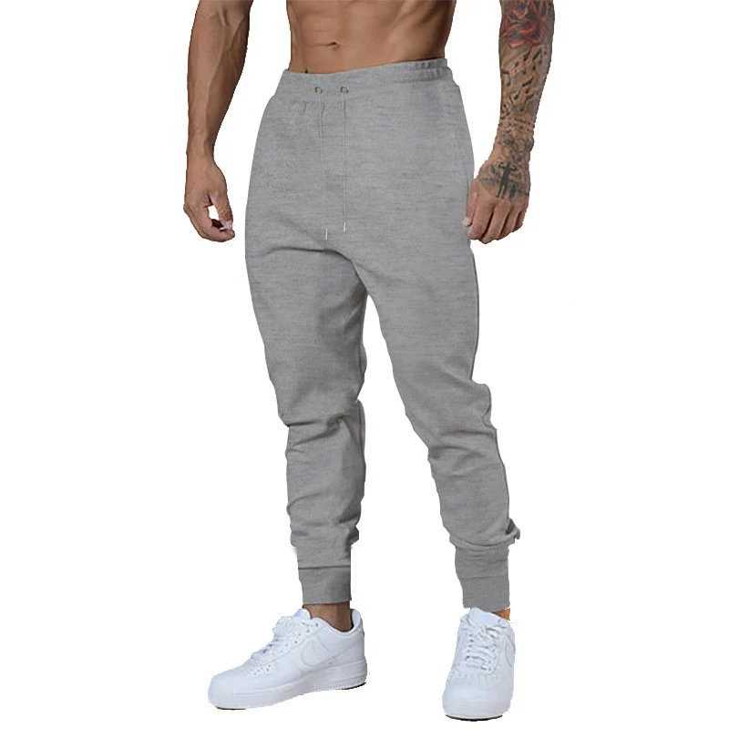 Herren Slim-Fit Jogginghose mit elastischem Bund und Rippbündchen Drune