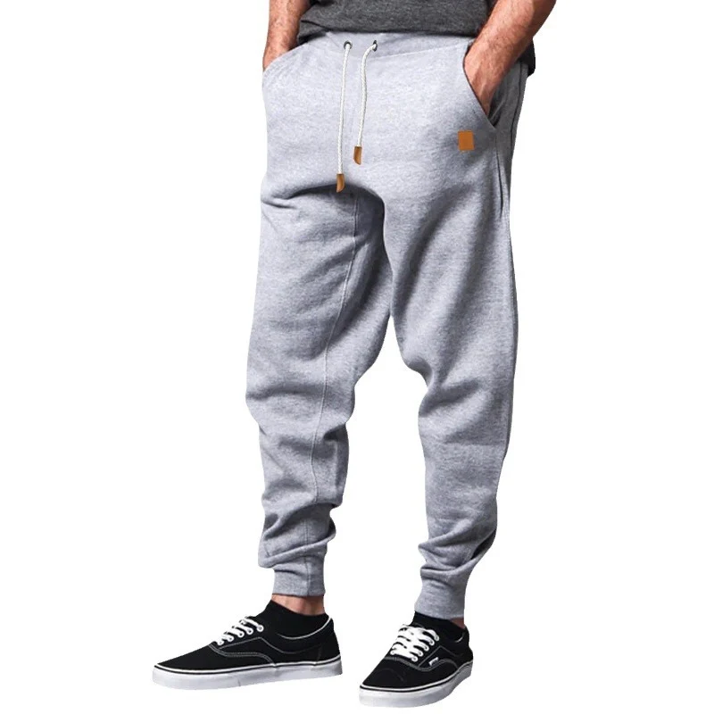 Herren Slim-Fit Jogginghose mit elastischem Bund, Kordelzug und schmalem Beinabschluss Drune