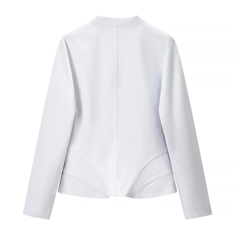 Damen Figurformende Korsagen‑Jacke mit tailliertem Schnitt und Stehkragen Drune