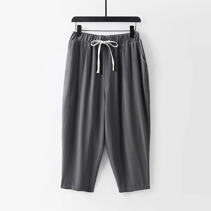 Damen Lässige Jogginghose mit Zugband und weitem Bein Drune