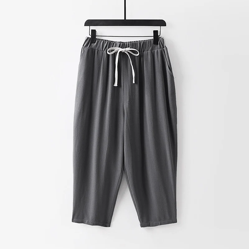 Damen Lässige Jogginghose mit Zugband und weitem Bein Drune