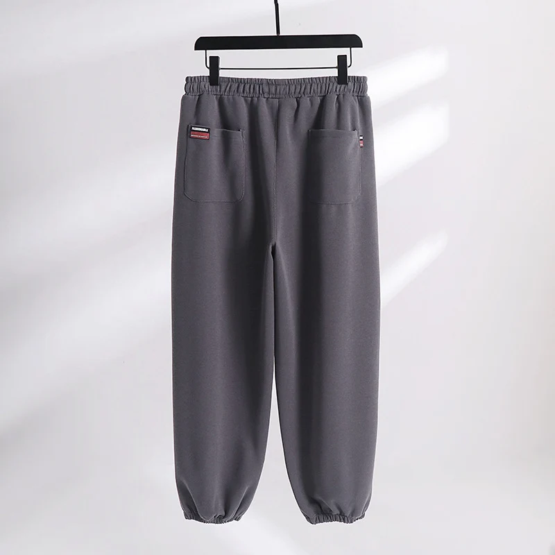 Damen Lässige Jogginghose aus weichem Baumwoll-Mix mit Tunnelzug und elastischen Knöchelbündchen Drune