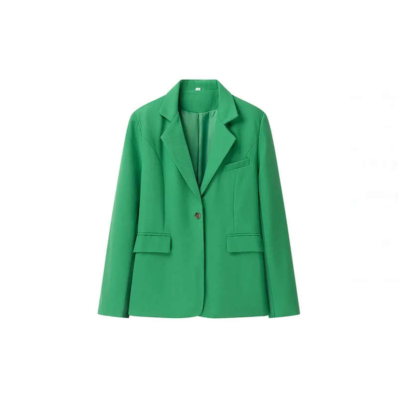 Damen Bouclé-Zweiteiler mit tailliertem Longblazer, Korsagen-Croptop und hochgeschnittener Shorts Drune