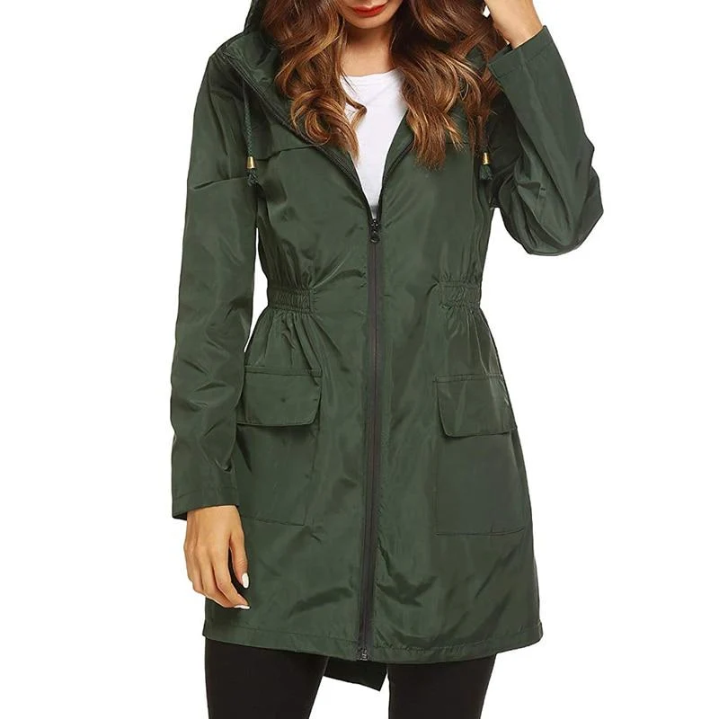 Drune | Leichte Regenjacke - Mit Kapuze