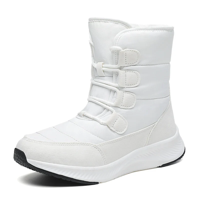 Damen Gefütterte Winterboots mit rutschfester Sohle und schnelltrocknender Oberflächenbeschichtung Drune