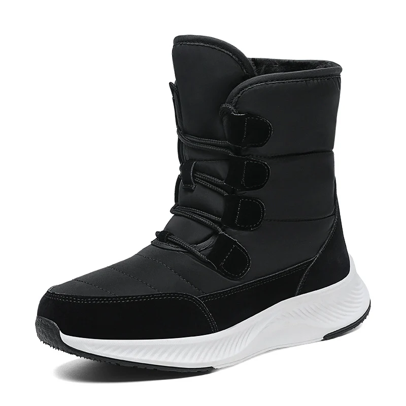 Damen Gefütterte Winterboots mit rutschfester Sohle und schnelltrocknender Oberflächenbeschichtung Drune