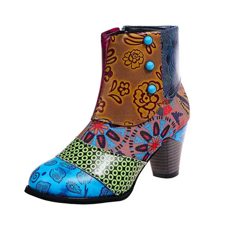 Drune | High-heel Stiefeletten Für Damen - Mit Reißverschluss