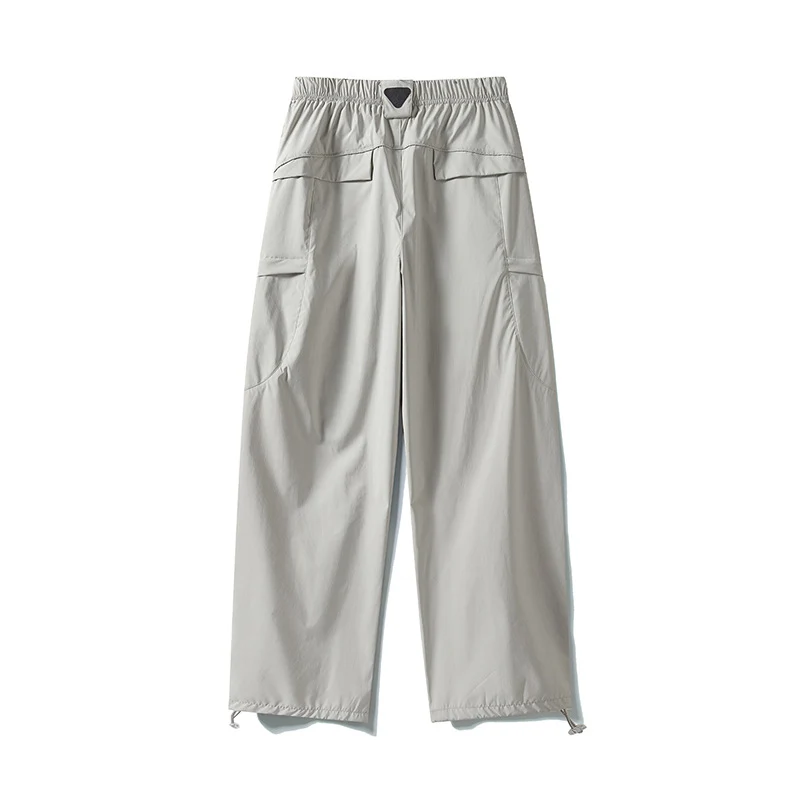 Herren Tech-Cargo-Hose aus wind- und wasserabweisendem Nylon mit elastischem Bund & Multifunktionstaschen Drune