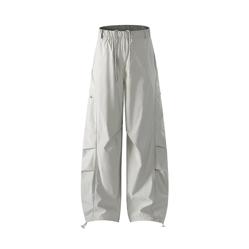 Herren Tech-Cargo-Hose aus wind- und wasserabweisendem Nylon mit elastischem Bund & Multifunktionstaschen Drune