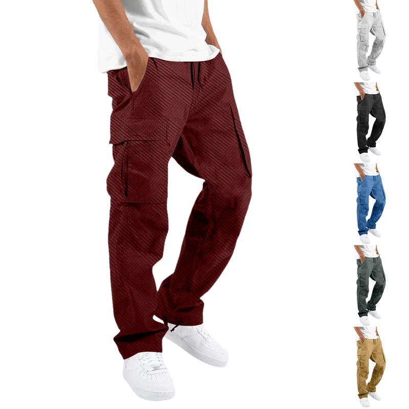 Herren Cargo-Hose mit praktischen Seitentaschen und lässigem Schnitt Drune