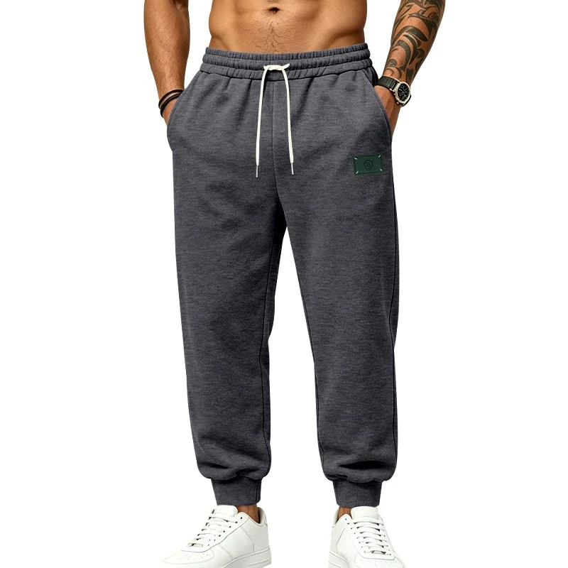 Herren Athletische Relax-Jogginghose aus weichem French Terry mit elastischem Bund Drune