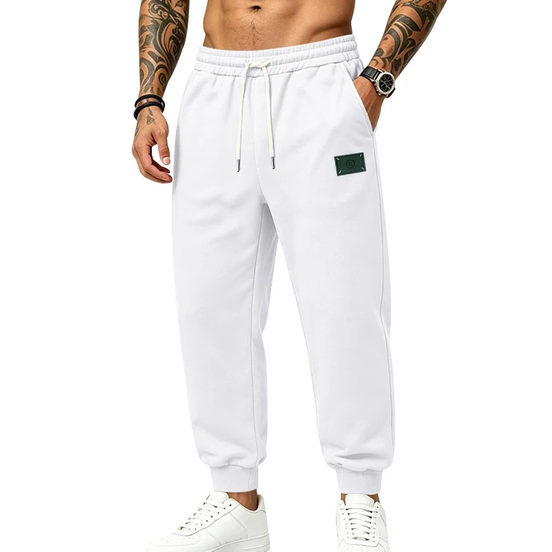 Herren Athletische Relax-Jogginghose aus weichem French Terry mit elastischem Bund Drune