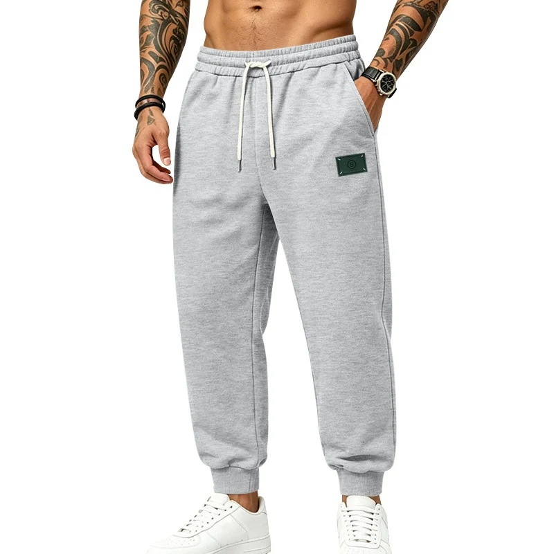 Herren Athletische Relax-Jogginghose aus weichem French Terry mit elastischem Bund Drune