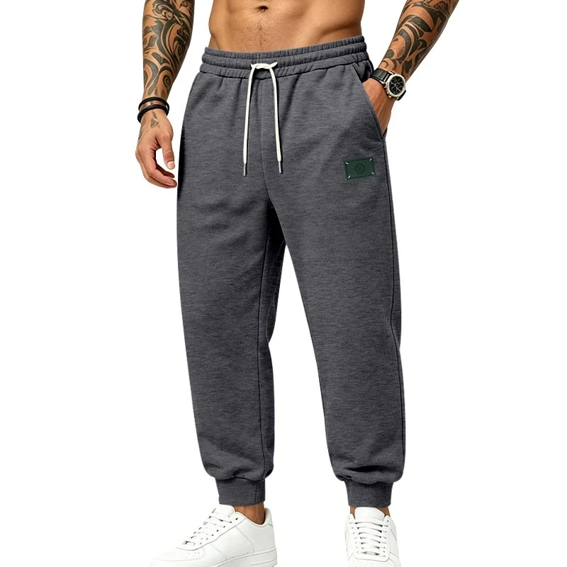 Herren Athletische Relax-Jogginghose aus weichem French Terry mit elastischem Bund Drune
