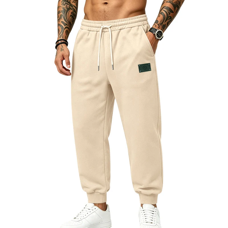 Herren Athletische Relax-Jogginghose aus weichem French Terry mit elastischem Bund Drune