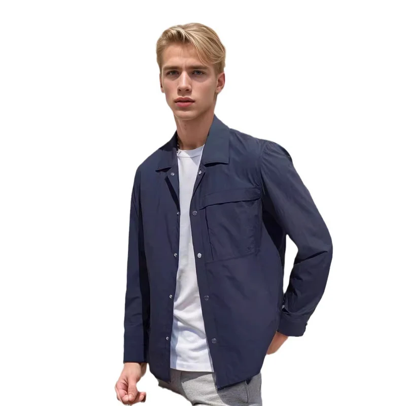Herren multifunktionales Übershirt aus technischer Mikrofaser Drune