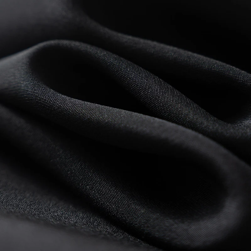 Damen Weite Satin-Hose mit Komfortbund und fließender Silhouette Drune