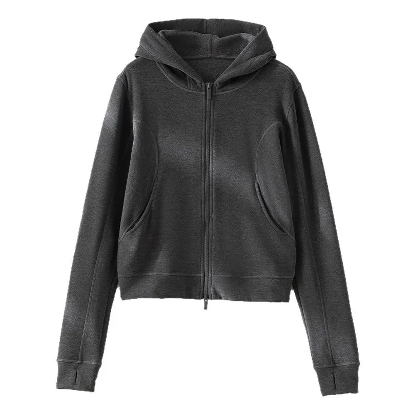 Damen Weite Komforthose mit hohem elastischem Bund und seitlichen Eingrifftaschen Drune