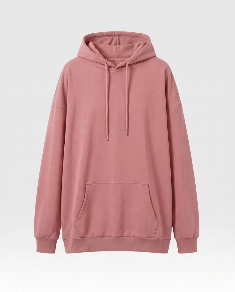 Damen Oversize Hoodie in Relaxed Fit mit Kängurutasche Drune