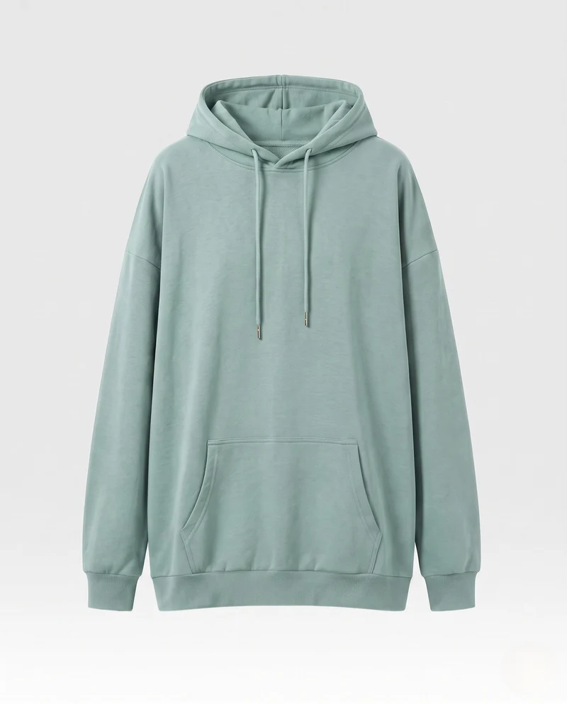 Damen Oversize Hoodie in Relaxed Fit mit Kängurutasche Drune