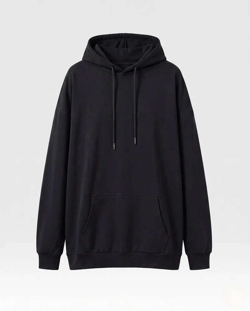 Damen Oversize Hoodie in Relaxed Fit mit Kängurutasche Drune