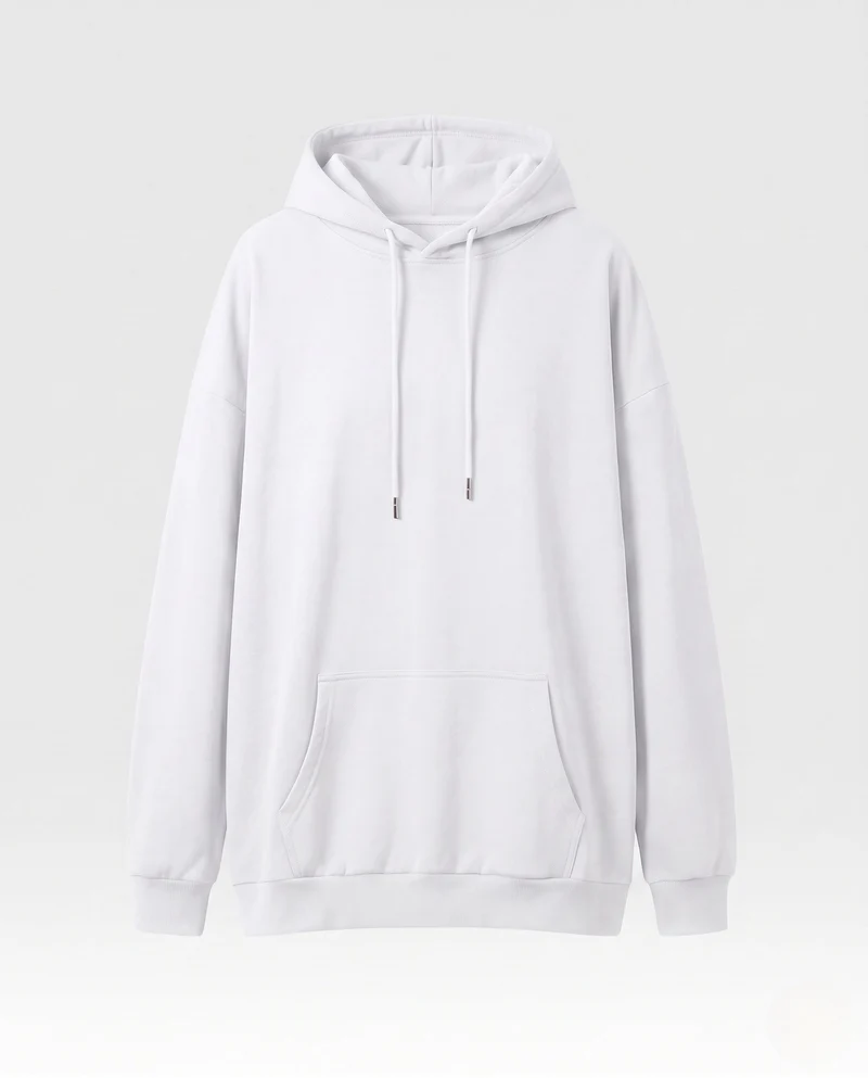Damen Oversize Hoodie in Relaxed Fit mit Kängurutasche Drune