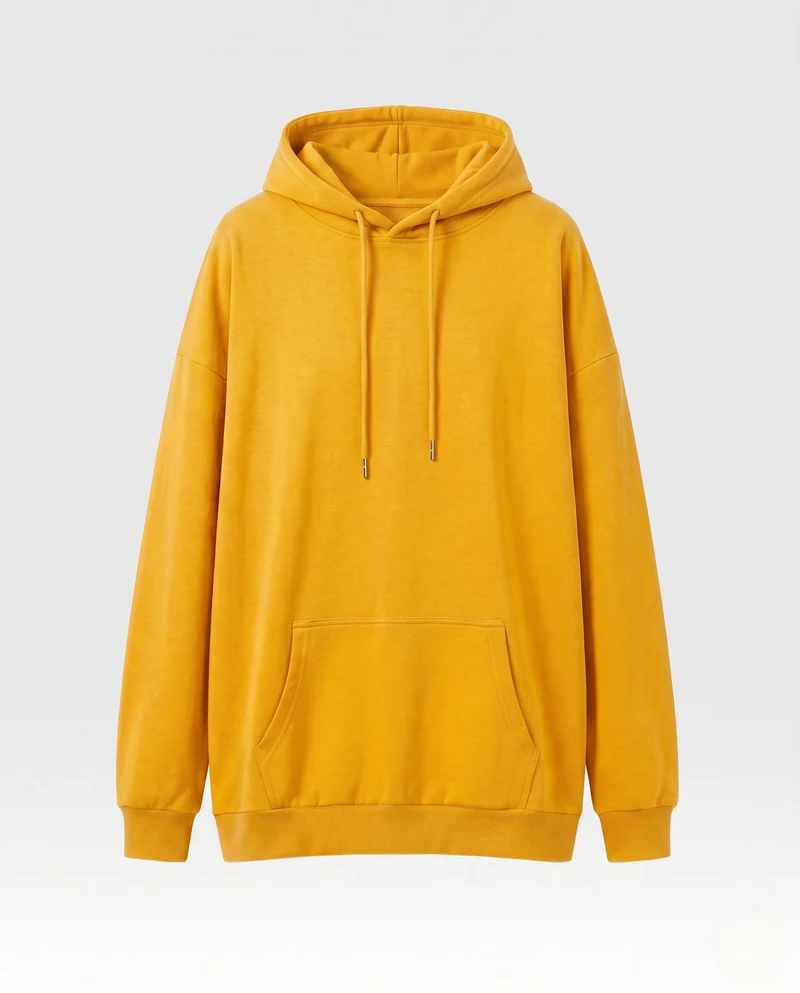 Damen Oversize Hoodie in Relaxed Fit mit Kängurutasche Drune