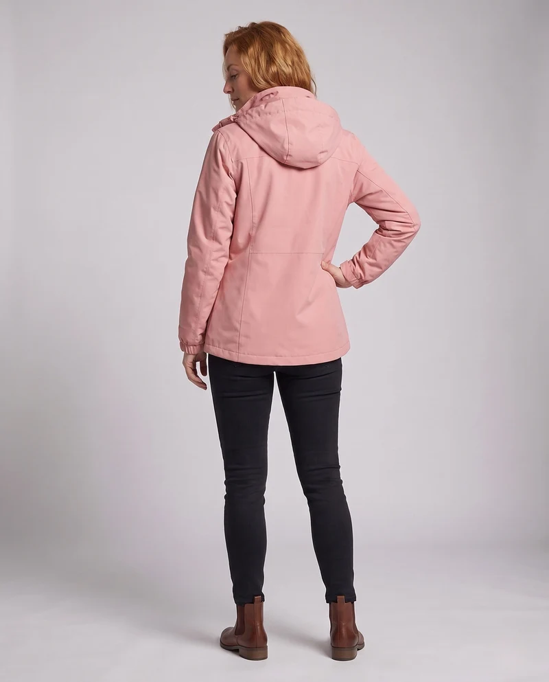 Damen Softshell-Parka mit abnehmbarer Fleece-Innenjacke und verstellbarer Kapuze Drune