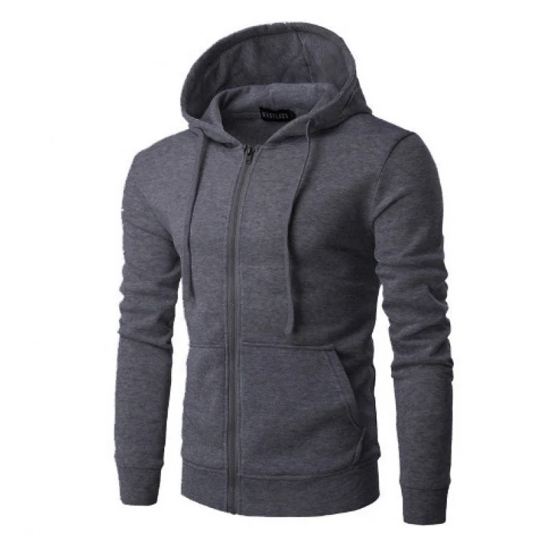 Damen Sportliche Kapuzenjacke mit durchgehendem Reißverschluss Drune