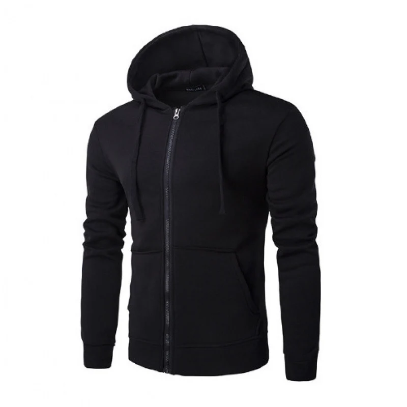 Damen Sportliche Kapuzenjacke mit durchgehendem Reißverschluss Drune