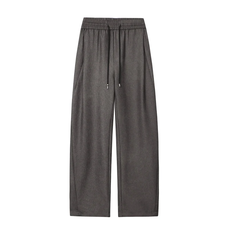 Herren Weite Lounge-Hose mit elastischem Bund, Kordelzug und softem Jersey-Material Drune