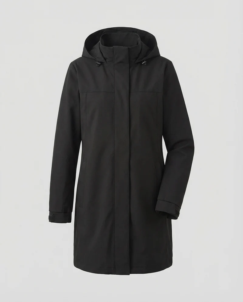 Übergangsjacke Damen sportlich Parka mit Taschen