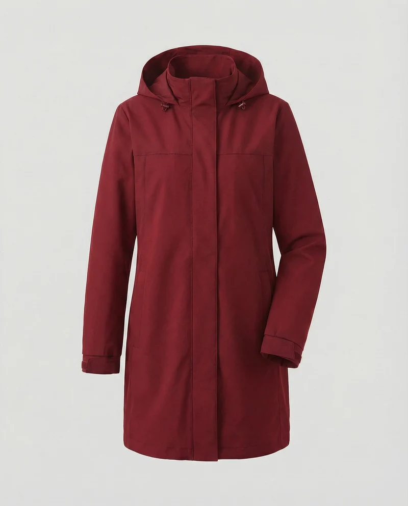 Übergangsjacke Damen sportlich Parka mit Taschen