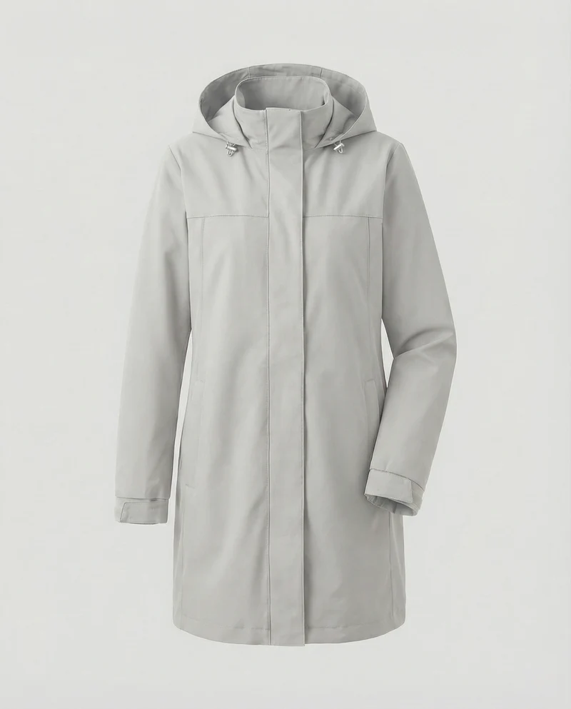 Übergangsjacke Damen sportlich Parka mit Taschen
