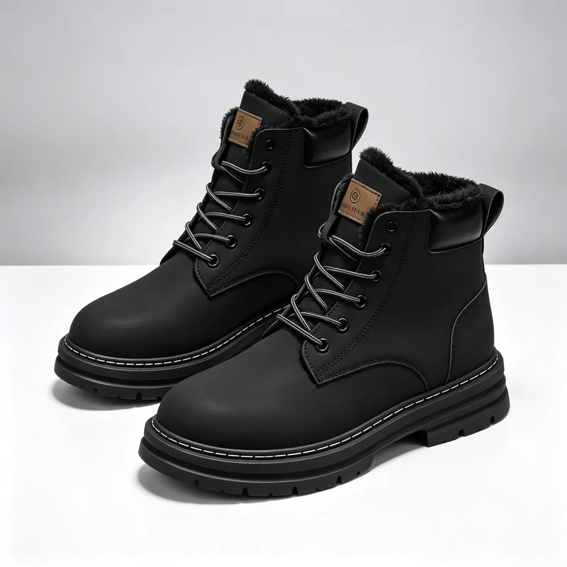Herren Robuste und warme Winterstiefel Drune