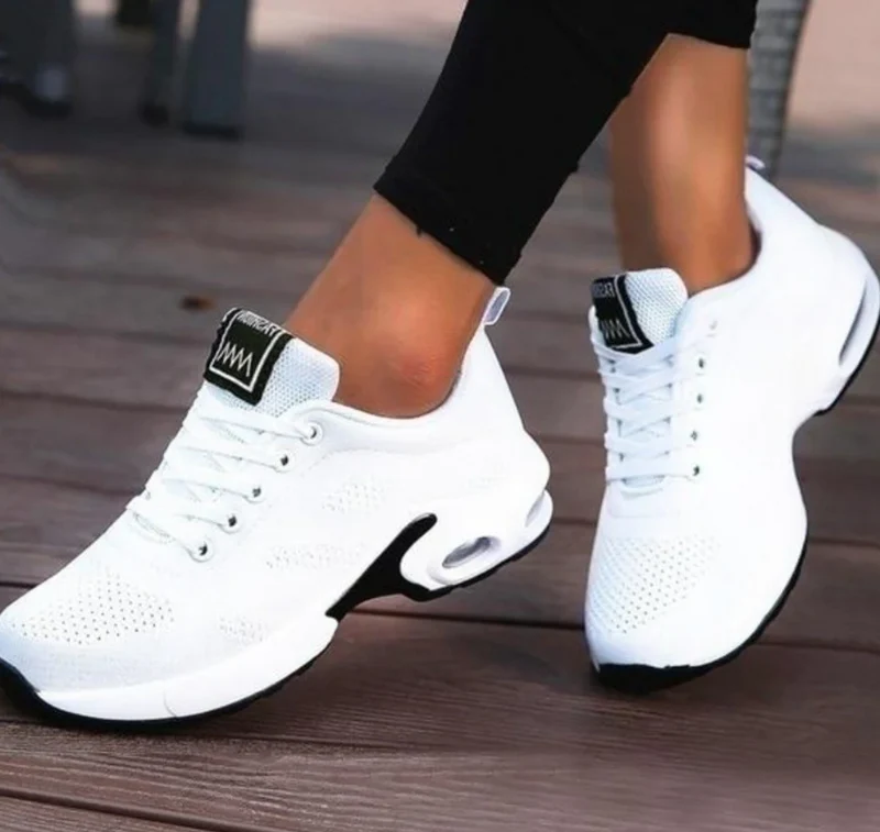 Drune | Orthopädische Leichte, Atmungsaktive Sport-Sneaker für Damen Sportlicher Casual-Running-Schuh mit Air-Cushion-Sohle