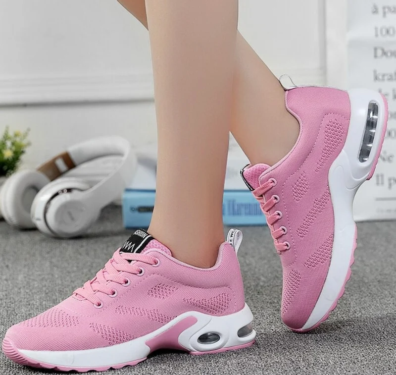 Drune | Orthopädische Leichte, Atmungsaktive Sport-Sneaker für Damen Sportlicher Casual-Running-Schuh mit Air-Cushion-Sohle