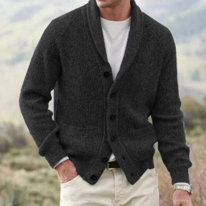 Drune - Woll vintage Weste mit V-Ausschnitt für Herren