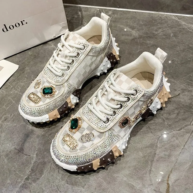 Drune | Funkelnde Diamanten Schuhe