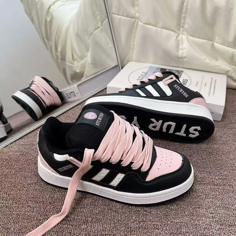 Damen Sportliche Freizeitsneaker mit stylischem Design und dämpfender Sohle Drune