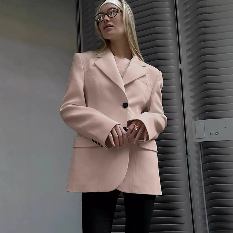 Damen Stilvoller Oversize-Blazer Drune